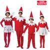 Soft And Breathable Cotton Elf On The Shelf Costume For Halloween
