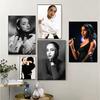 1 шт. Band Sade A-Adu Певица Самоклеящийся Художественный Постер Водонепроницаемая Бумажная Наклейка Кофейня Бар Комната Настенный Декор