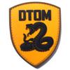 Моральный патч Gadsden Snake DTOM - ПВХ Велкро на липучке