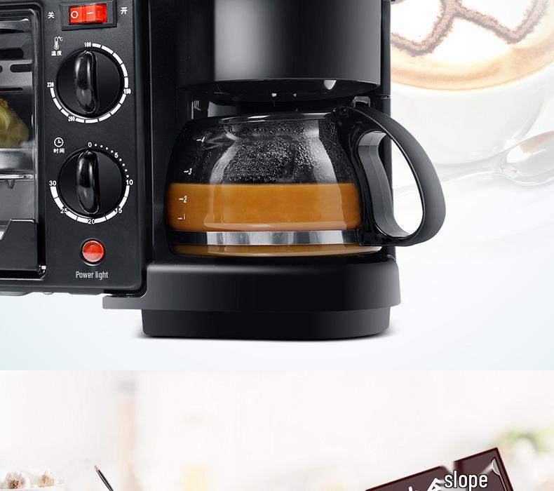 Многофункциональная машина для приготовления завтраков «три в одном»: Тостер и мини-печь, 110В-220В