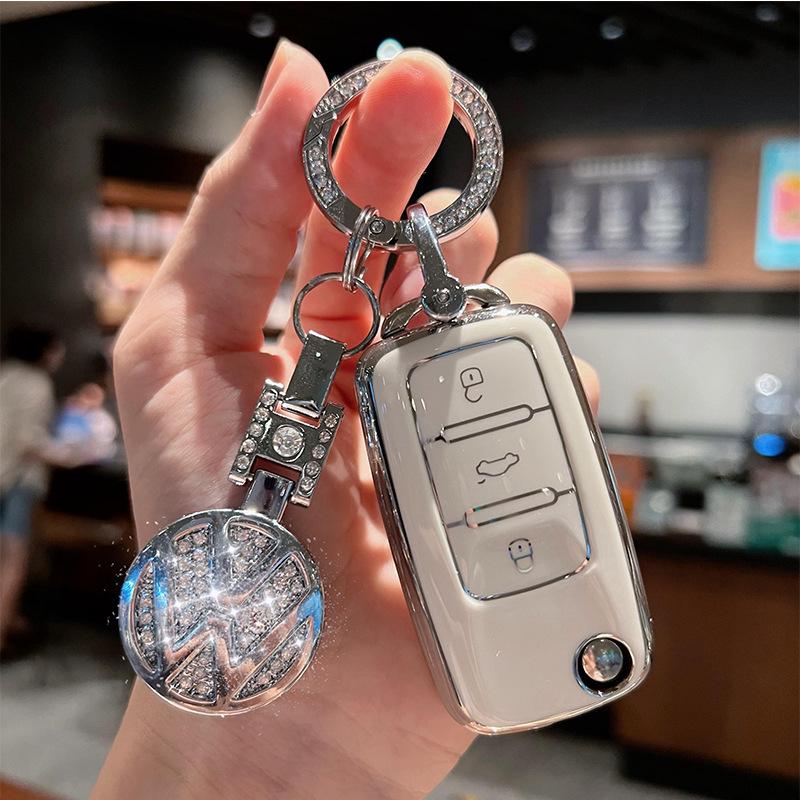 Чехол для ключа Volkswagen для Lavida, Sagitar, Tayron X, Golf, Lamando, Passat, Magotan, Tiguan L