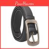 Классический ремень из искусственной кожи с пряжкой-штифтом из сплава для офиса и повседневной носки