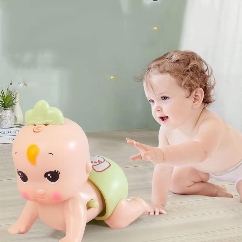 Toddler Learning To Crawl Toys 1PCS Baby Puzzle Education Can Make A Sound Electric with A Feeding Bottle