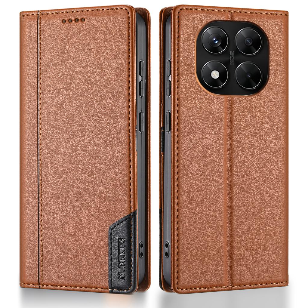 Бизнес RFID Магнитный Флип Кожаный Чехол для Xiaomi Redmi Note 15 14 13 12 11 Pro Plus 15C 14C 13C Слот для Карты Кошелек Чехол для Телефона