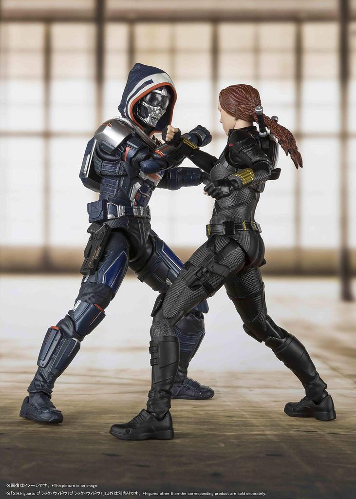 TAMASHII NATIONS MARVEL Черная Вдова 145 мм окрашенная подвижная фигурка SHFiguarts (Черная вдова) приблизительно. АБС и ПВХ