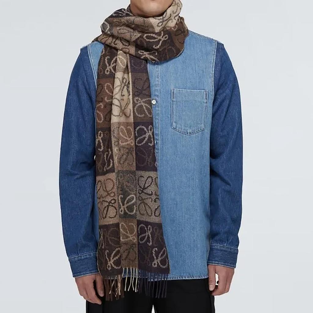 Scarf Women's Korean Diamond Imitation Cashmere Autumn And Winter Warm Neck Fashion Versatile Long Shawl