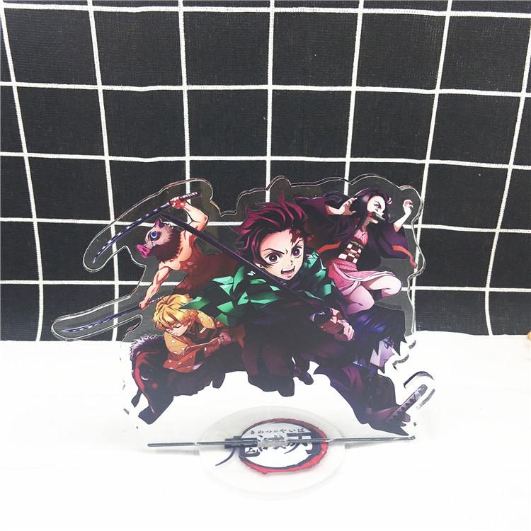 Акриловая подставка с изображением Танджиро и персонажей из «Истребителя демонов» — Идеально для украшения стола и в качестве подарка