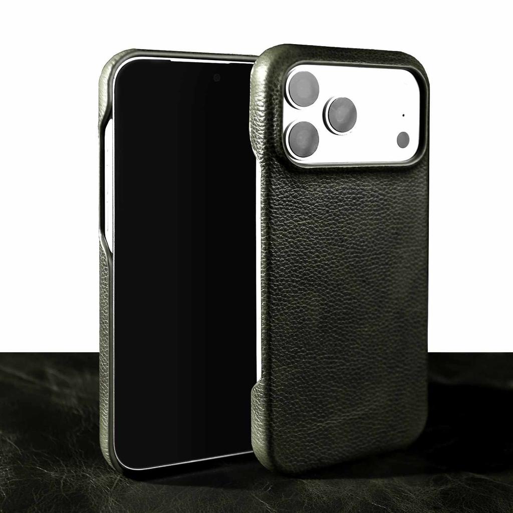 Чехол для iPhone 17 Pro Max Для iphone16Pro 15 14 13 12 11 XR XS Настоящая кожаная крышка Чехлы Эстетичный Винтажный Задняя панель телефона Coque