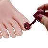 Left/Right Nail Art Training Foot Soft Silicone Fake Foot Model  For Nail Art Training
