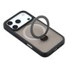 For iPhone 17 Pro Case Rotating Kickstand TPU+PC Magnetic Phone Cover