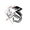 New Logo Decal Silver Badge Emblem Auto Decor Scorpion Car Sticker 3D Metal