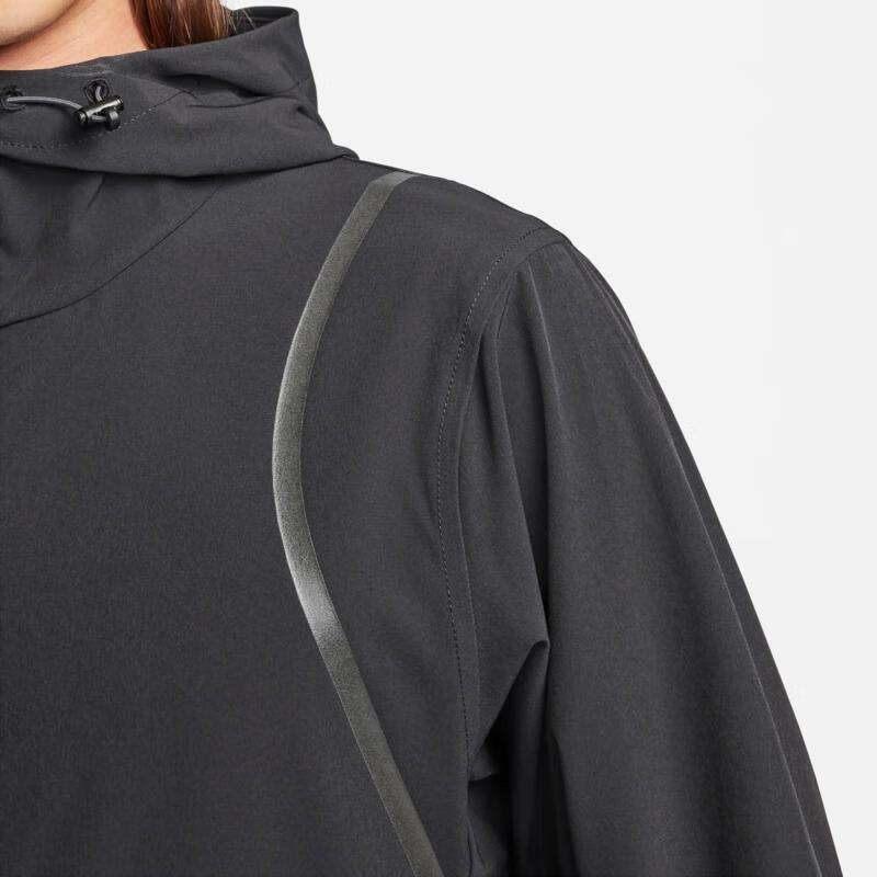 Nike Неограниченная водоотталкивающая куртка с капюшоном для мужчин Черная FZ4771-010