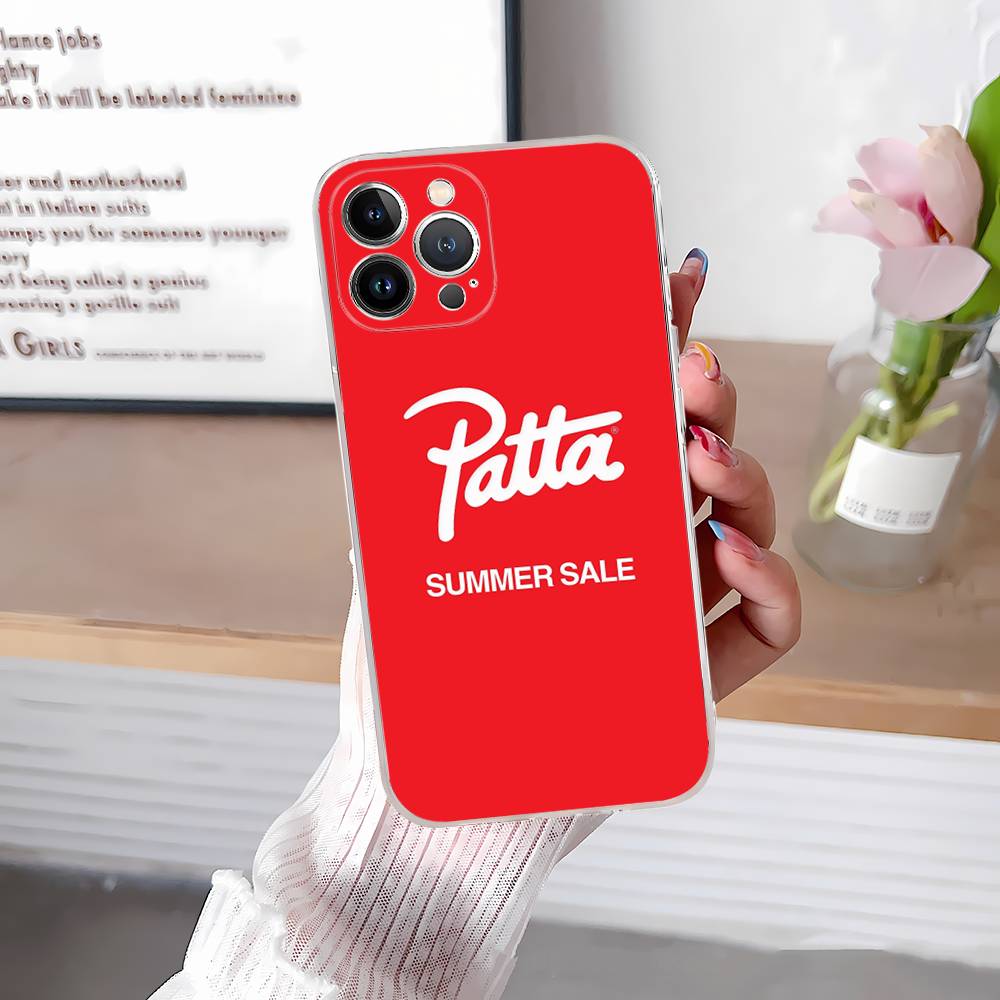 Модный чехол P-patta для iPhone 17 16 16e 15 14 13 12 11 Pro Max Mini Plus