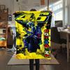 Anthony Vr46 Graffiti Helmet Blanket Sofa Blanket Camping Trip Sheet Christmas Gifts Bedroom