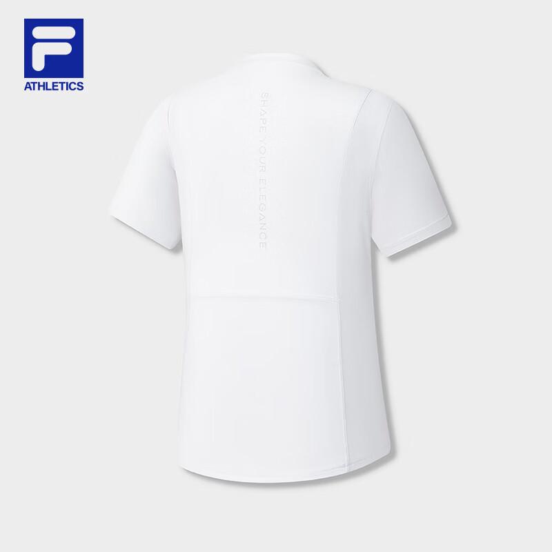Fila Женская вязаная короткорукавная футболка с быстрым высыханием