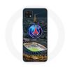 Case - Maniacase - Samsung Galaxy A22 5G - Black - Soft - PSG Logo Eiffel Tower