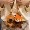 Stuffed Animal Animal Plush Pendants Rabbit Duck Stuffed Capybara Doll  Bags Decor