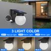 Solar Wall Lights Outdoor Wall Mounted Exterior Lighting Post Light Waterproof Solar Bulb Light House Patio Front Door Fence Dec