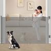 Seogva Baby Gate Roll Up Height 105cm Maximum Installation Width Stairs No Steps Long Gate Roll Up Roll Type Gate Pet Gate Roll Up Foldable Roll Up