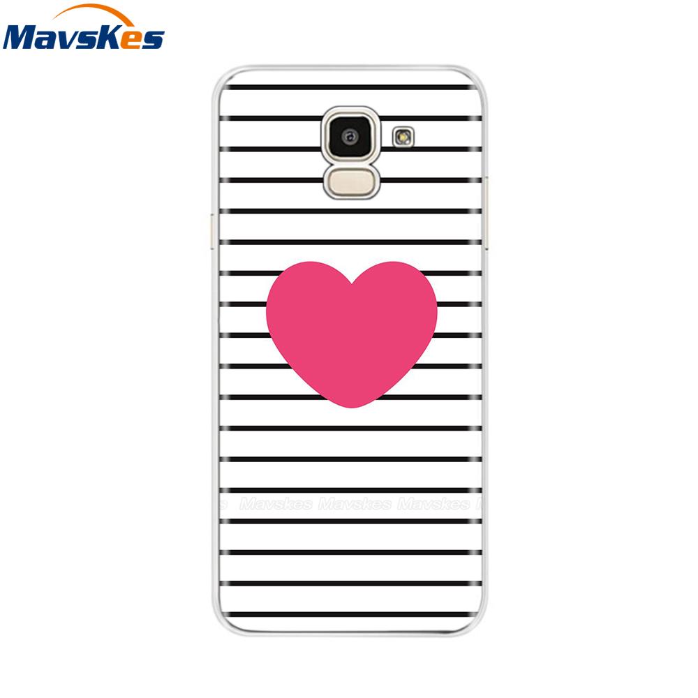 Чехол для Samsung Galaxy J6 2018 Мягкая задняя крышка из ТПУ-силикона sДля Coque Fundas Samsung J6 2018 J6 Plus 2018 Мягкие чехлы для телефона