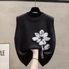 Knitted Vest for Women In Spring and Autumn Loose Fit Outerwear Knitwear Vest