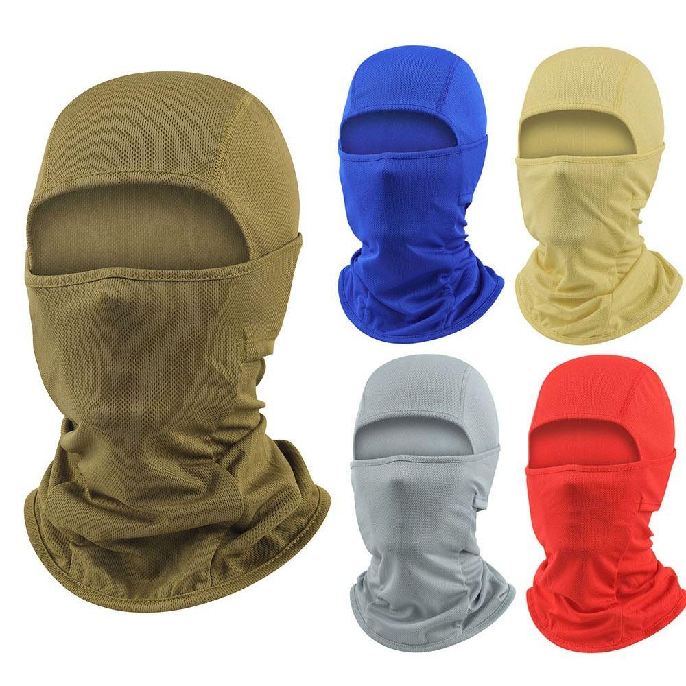 Protection Hiking Scarves Helmet Liner Hats Cooling Neck Cycling Balaclava Full Face Cap Face Cover