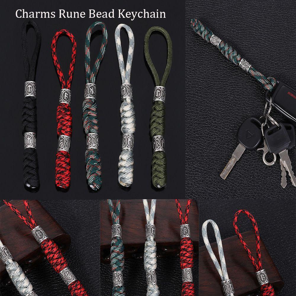 Комплект ключей, нож, ремешки, аксессуары, автомобильный брелок, подвески, руна, бусина, парашютный шнур, брелки, брелок