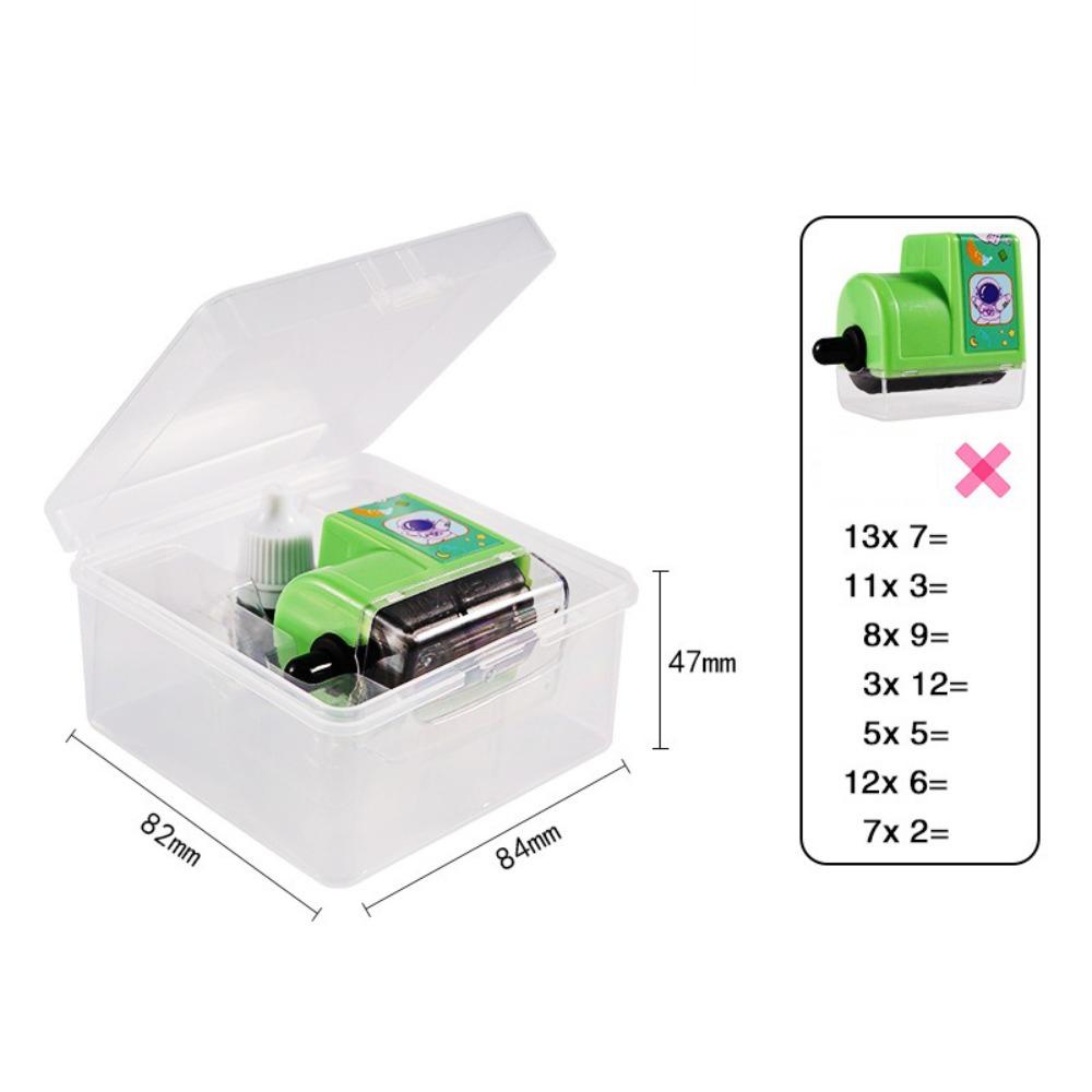Multiplication Division Math Rolling Stamp Addition Subtraction Arithmetic Practice Stamp  School