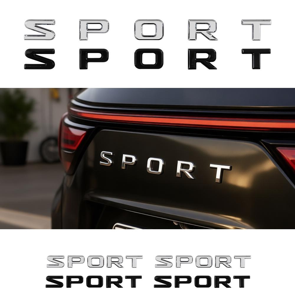 ABS Car Decor Decal SPORT Badge Auto Fender Sticker Sticker Accessories For Lexus CT200H IS300H IS200 IS250 RX350 NX200 GS430 GX