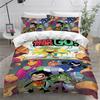 3D Print Teen Titans Go Cartoon Bedding Set Boys Girls Twin Queen King Size Duvet Cover Pillowcase Bed Boys Adult