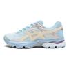 Asics Gel-Flux 4 Ткань Удобные Легкие Дышащие Прочные Модные Жизненные Силы Повседневные Физический Тест Низкий Верх Детские Кроссовки для Бега 1014A321-103