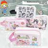 Cartoon Large-capacity Cosmetic Bag for Traveling and Camping, Easy To Carry Handbags, Student Pencil Bags