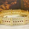 Gold Color Robe Belt Women Dress Waist Chain Wedding Belt Bride Jewelry Body Chain Gift