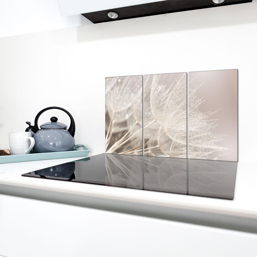 Szklana płyta ochronna na kuchenkę 3x30x52