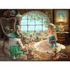 Diy Diamond Painting Girl and Doll Full Drill Diamond Embroidery