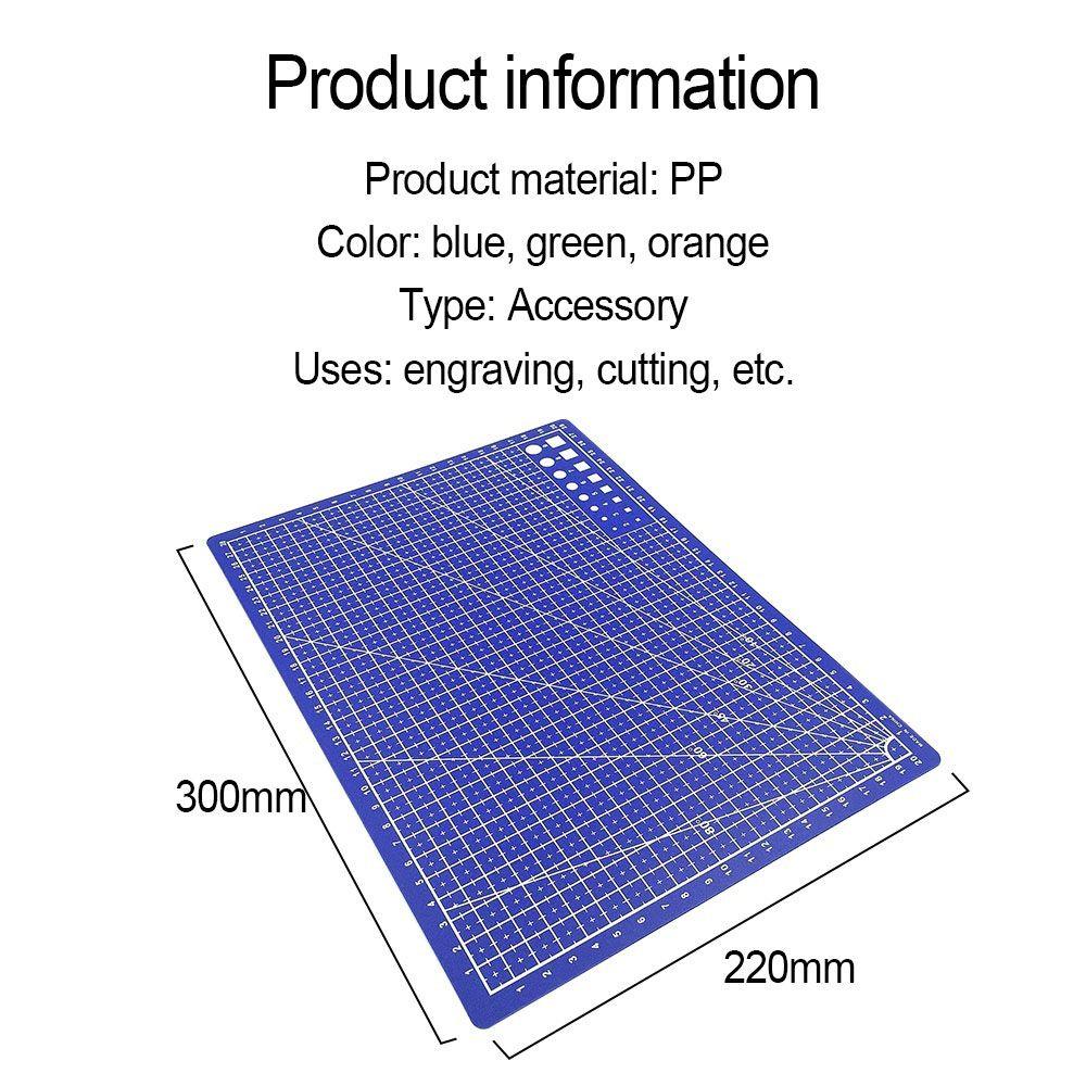 Печатный прочный самовосстанавливающийся коврик для резки формата А4 своими руками, ручной инструмент, коврик для резки поделок