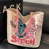 Сумка через плечо Stitch Casual с застежкой-молнией, для поездок на работу, покупок, подарков