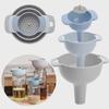 Four-in-One Multifunctional Kitchen Funnel Set with Oil Filter Pot