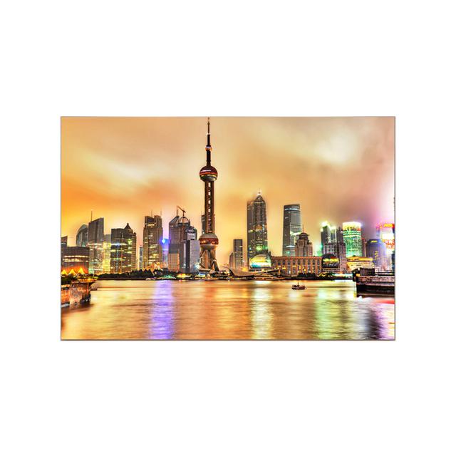 Мусульманская мечеть, закат, городской пейзаж, ночная сцена, холст, живопись, постеры, принты, настенные картины, пейзаж для гостиной, декор для офисной комнаты, без рамки