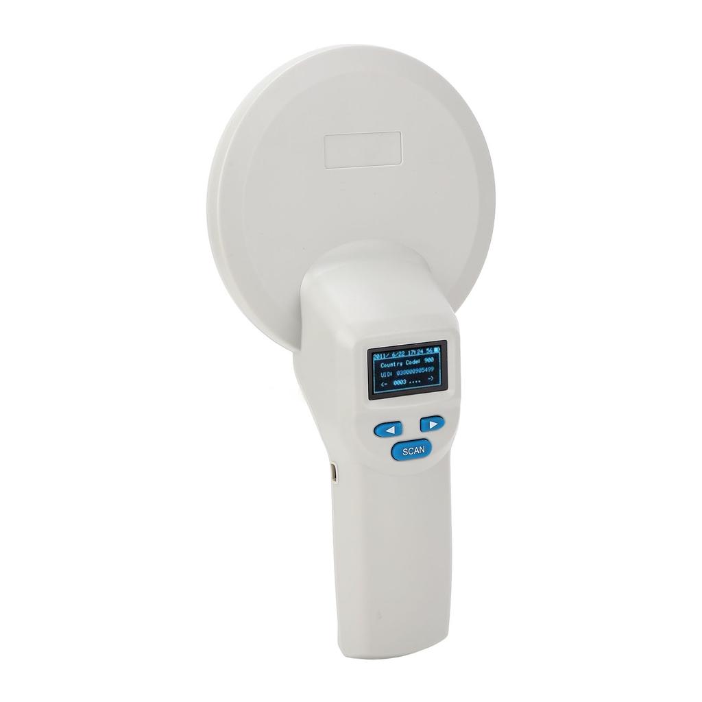Pet Chip Scanner 20000 Records Storage USB Bluetooth Wireless Connection Clear Display Handheld