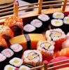 Japanese Sushi Wooden Boat Arch Sushi Bridge Boats Sashimi Platter Cooking Dry Ice Platter Dragon Boat Sushi Platter