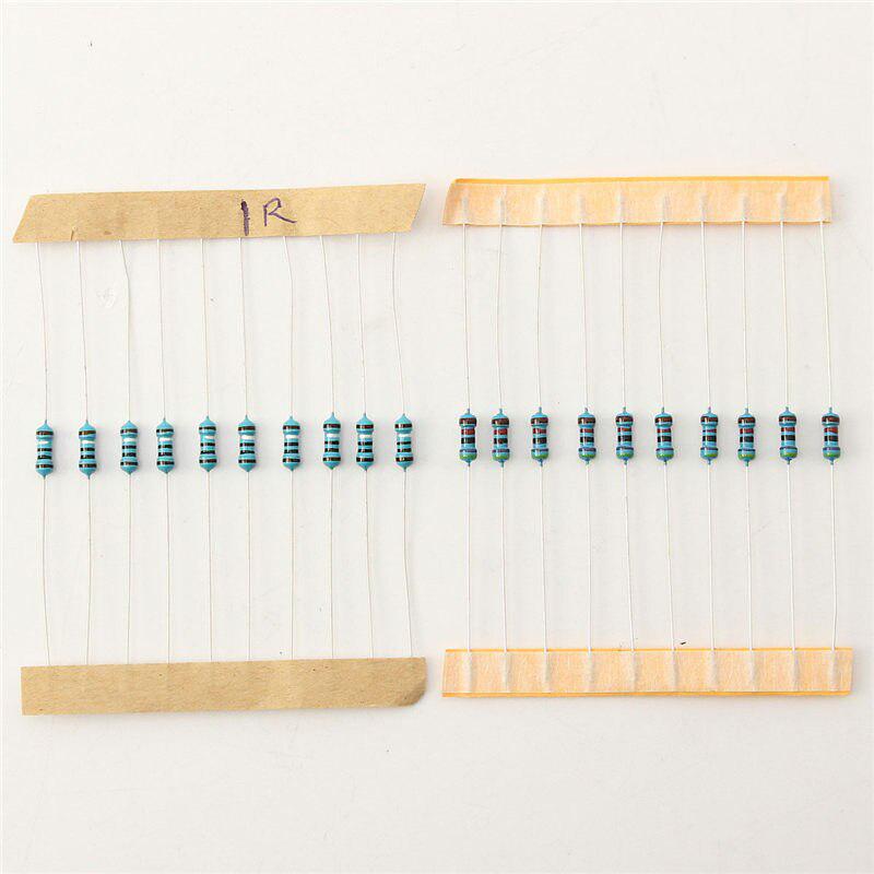 Комплект резисторов 500 штук 50 значений 1/4W