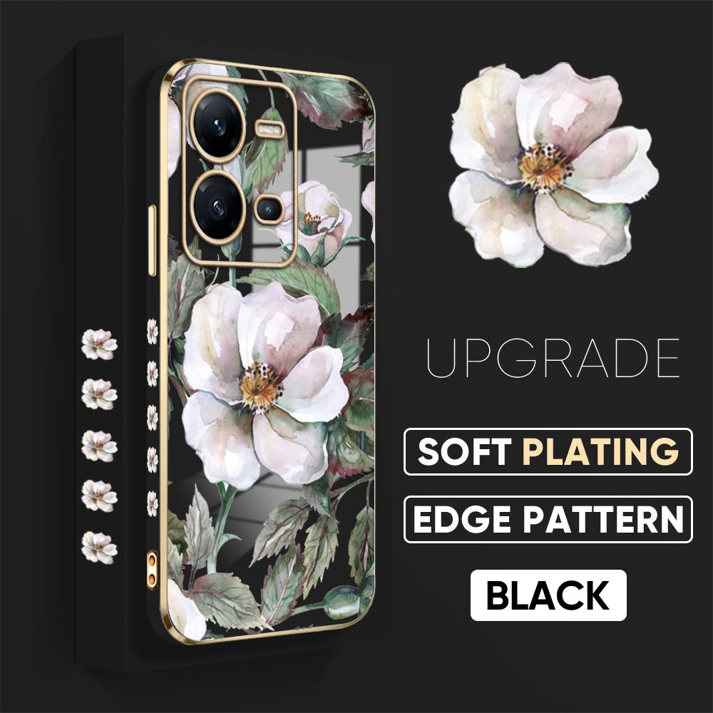 Чехол с цветочным покрытием пиона для Realme 10 C11 8 9 HUAWEI P40 Pro P30 Mate 40 Nova Honor 8i 50 Lite VIVO V23E V25 Y21 Y21S Y02 OPPO A31 A15, чехол