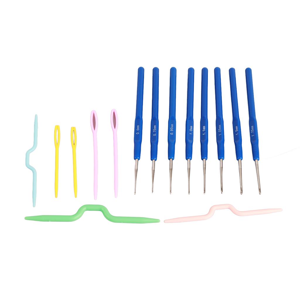 Crochet Hook Set Scissors Thimble Tape Measure Sewing Needles Crochet Hooks Knitting Tools