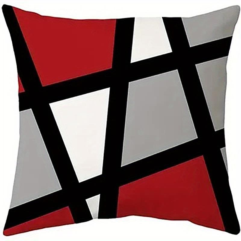 Домашний Декор Современный Геометрический Абстрактный Узор Наволочки с Узором Наволочка-Подушка с Узором Подходит Для Дивана Спальни Автомобиля Наволочка