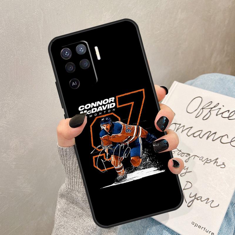 Hockey 97 Case For Oppo A54 A74 A94 A17 A57 A77 A76 A16 A96 A18 A60 A80 A40 A38 A58 A78 A98 A15 A5 Pro