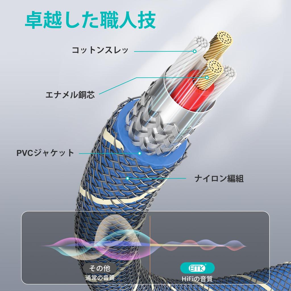 Экранированный кабель-разветвитель EMK Y, дюймовый стерео-кабель TRS с моноразъемом 2 штекера на 1 гнездо для гитары/бас-гитары/усилителя/микшера/клавиатуры/динамика 6,35 мм (30см)