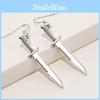 Стильные крупные европейско-американские серьги-мечи, эффектные украшения 2021