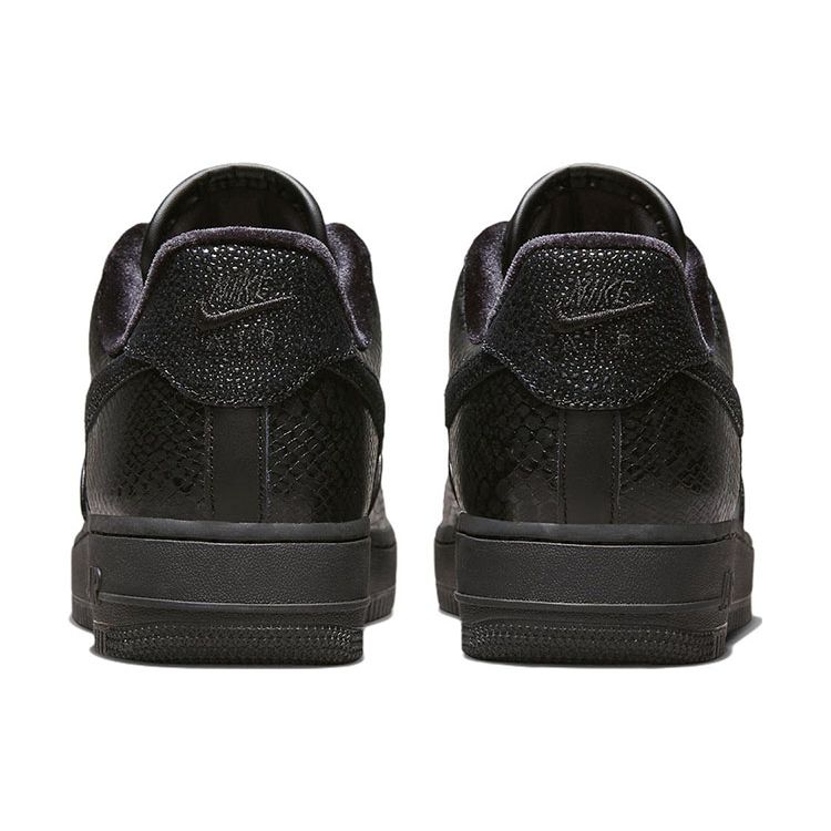 Nike Женские кроссовки Air Force 1 07 LX Anniversary Edition черный металлик-золото DX6035-001