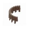 Palissade de jardin - STANDARD - Anthracite - Hauteur 25,5 cm - Longueur 2,3 m - Résistant aux UV